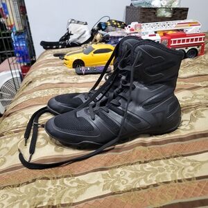 TITLE Boxing Total Balance Boxing Shoes - Black - US Size 9.5 TBS24